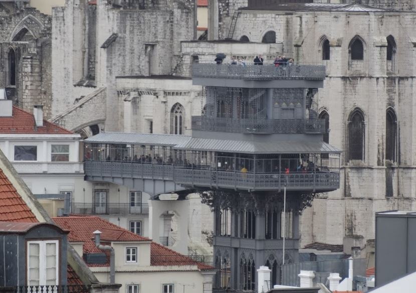 miradouro elevador santa justa - nacionalidade portuguesa