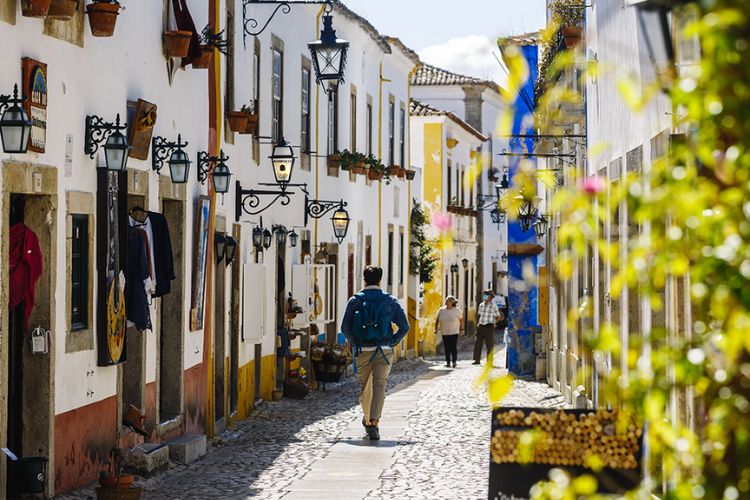 obidos ruas floridas - nacionalidade portuguesa