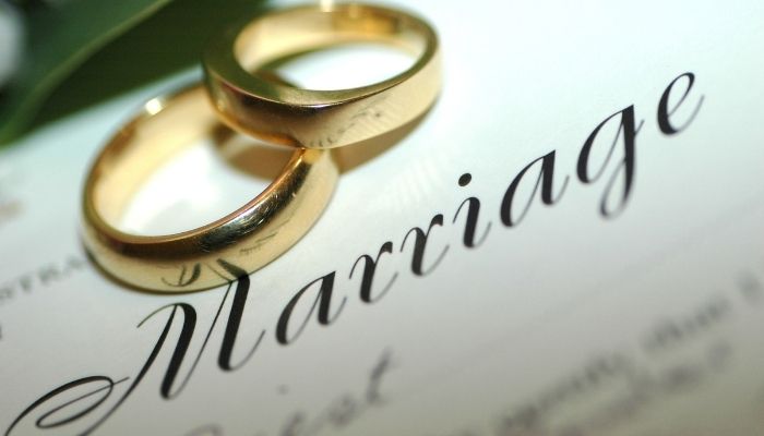 transcrição de casamento