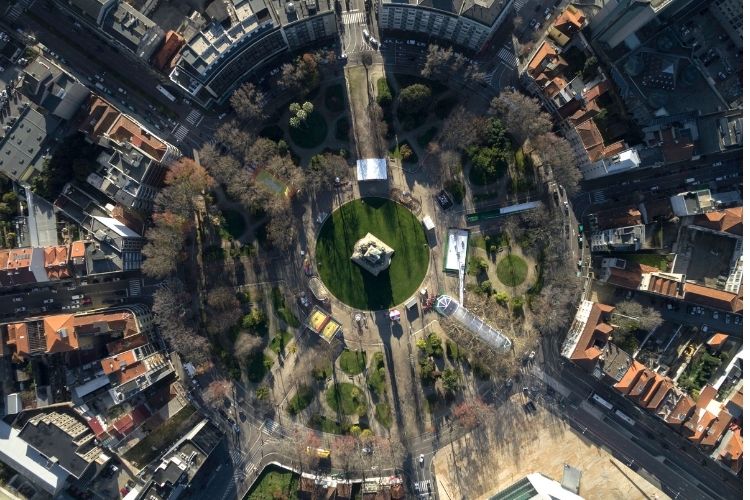 bairros do porto - rotunda da boavista