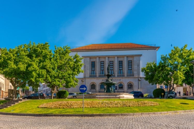 cidade de vila real no interior de Portugal