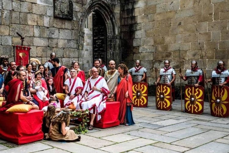 Festa romana em braga