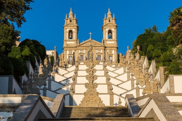 Braga em Portugal - Santuário Bom Jesus