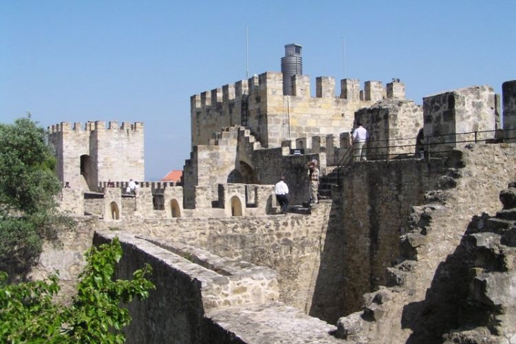 Castelo de São Jorge em Lisboa 