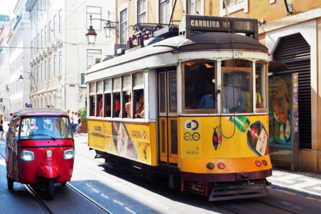Elétrico 28 em Lisboa 