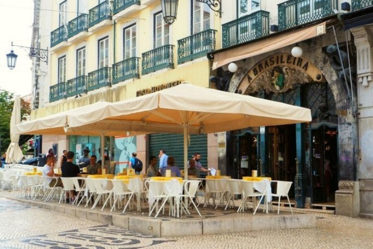 Café A Brasileira em Lisboa 